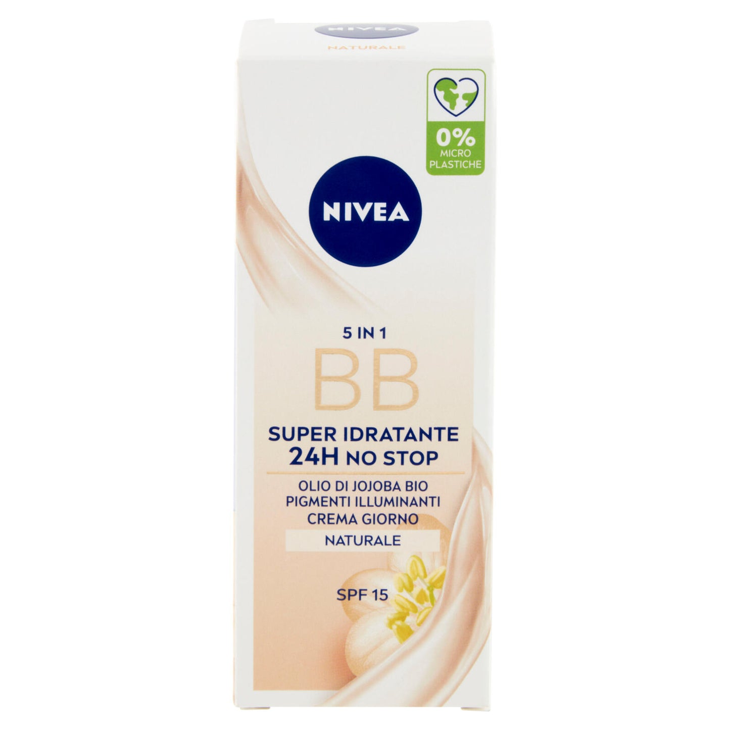 Nivea 5in1 BB Super Idratante 24h No Stop Crema Giorno Naturale SPF 15 50 ml (25563224)