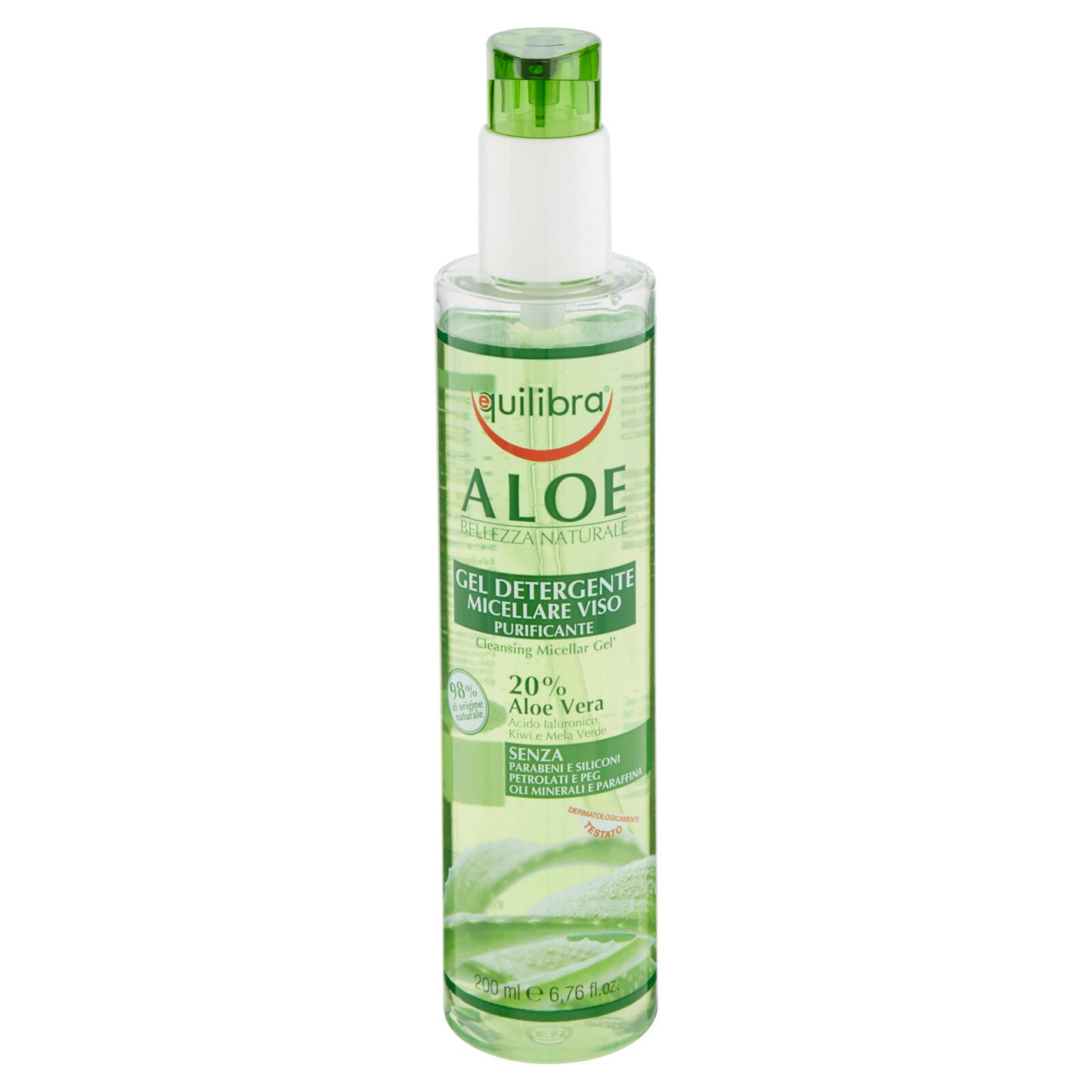 equilibra Aloe Gel Detergente Micellare Viso Purificante 200 ml (25526353)