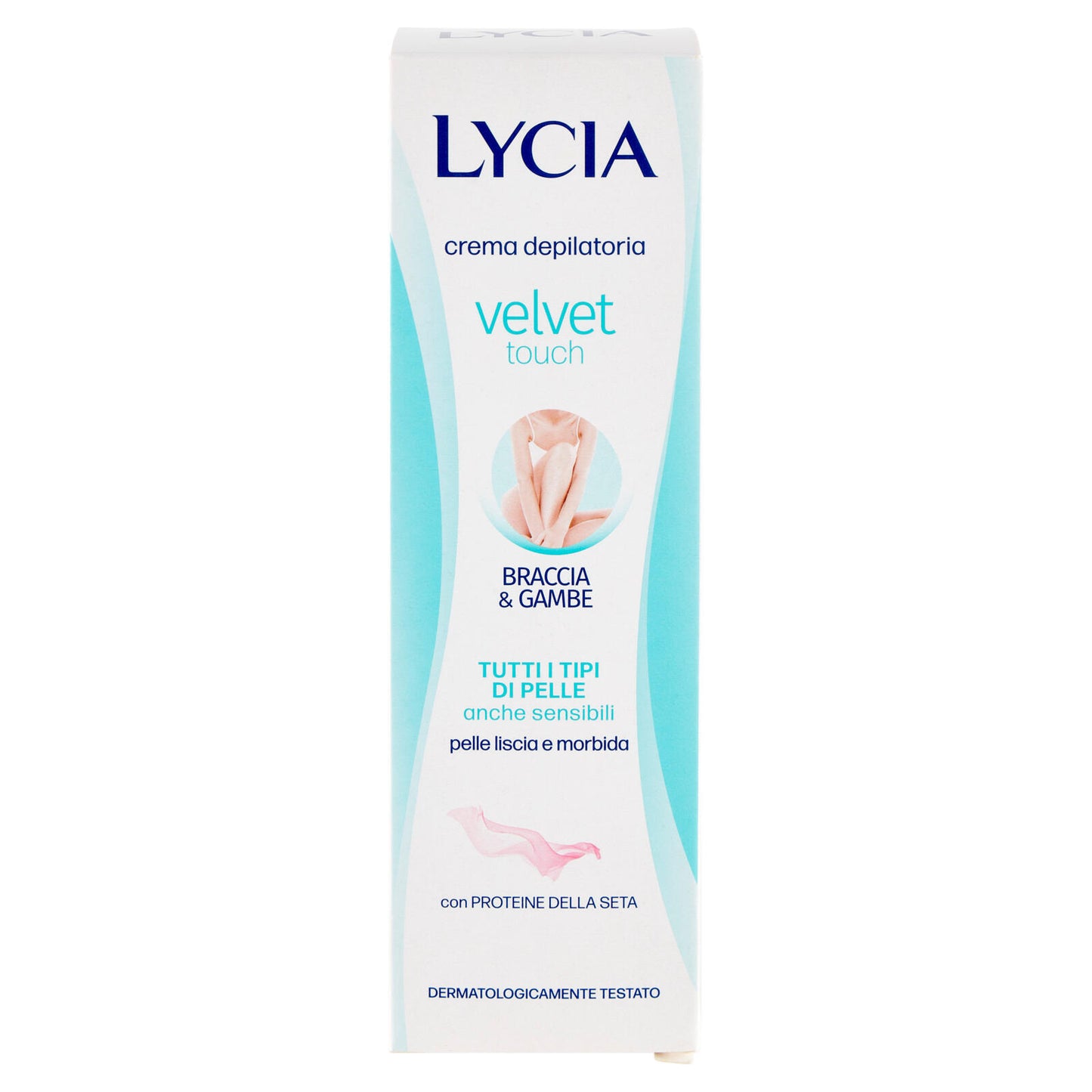 Lycia velvet touch crema depilatoria Braccia & Gambe Tutti i Tipi di Pelle anche sensibili 150 ml (25534019)