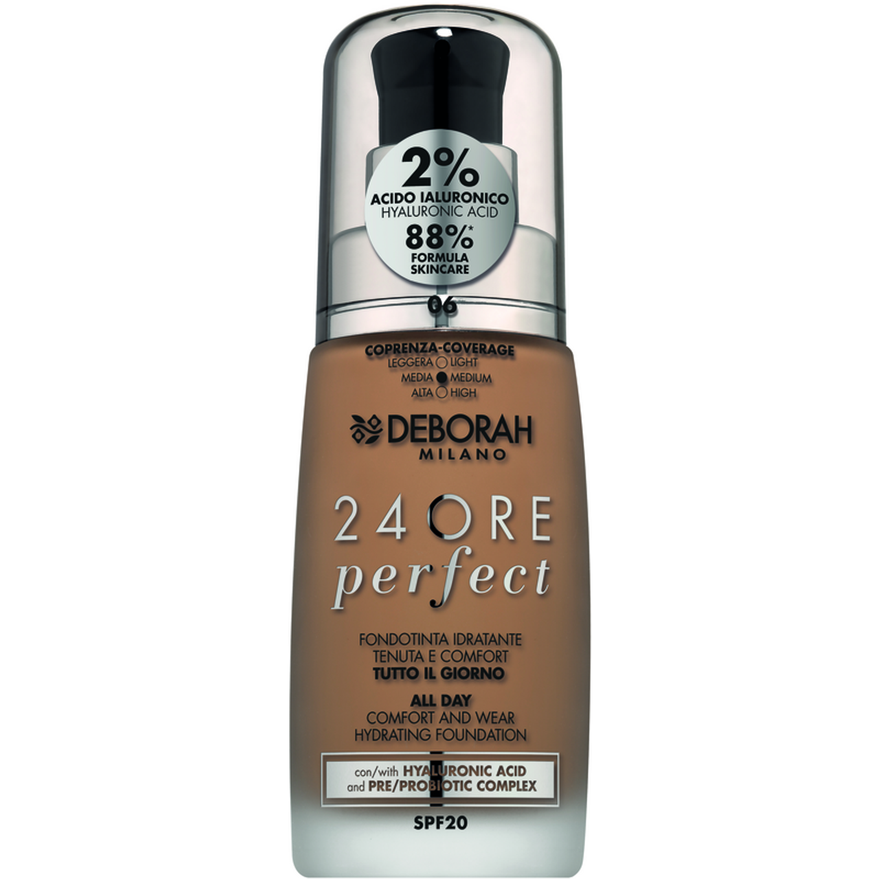 Deborah Milano - Fondotinta 24H Perfect N.06 Caramel
(25524852)