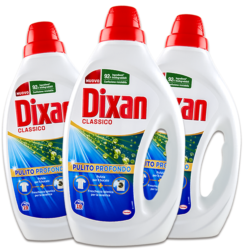 Pacchetto TRIPACK Dixan Classico 19 Lavaggi