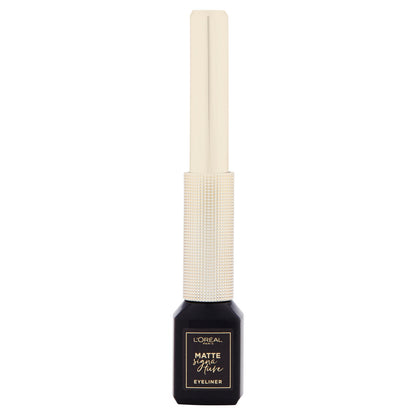 L'Oréal Paris Eyeliner Matte Signature, Pennellino in Feltro, Finish Extra Matte, Nero (25531839)