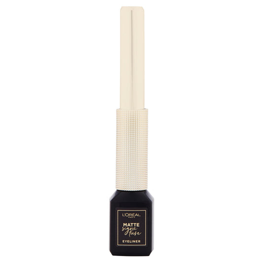 L'Oréal Paris Eyeliner Matte Signature, Pennellino in Feltro, Finish Extra Matte, Nero (25531839)