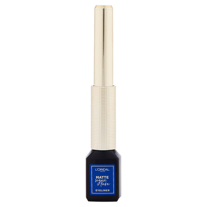 L'Oréal Paris Eyeliner Matte Signature, Pennellino in Feltro, Finish Extra Matte, Blu (25531833)