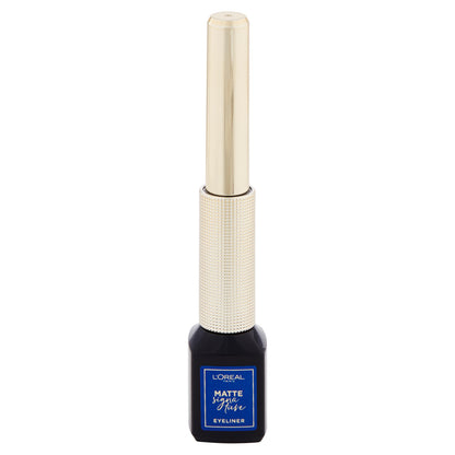 L'Oréal Paris Eyeliner Matte Signature, Pennellino in Feltro, Finish Extra Matte, Blu (25531834)
