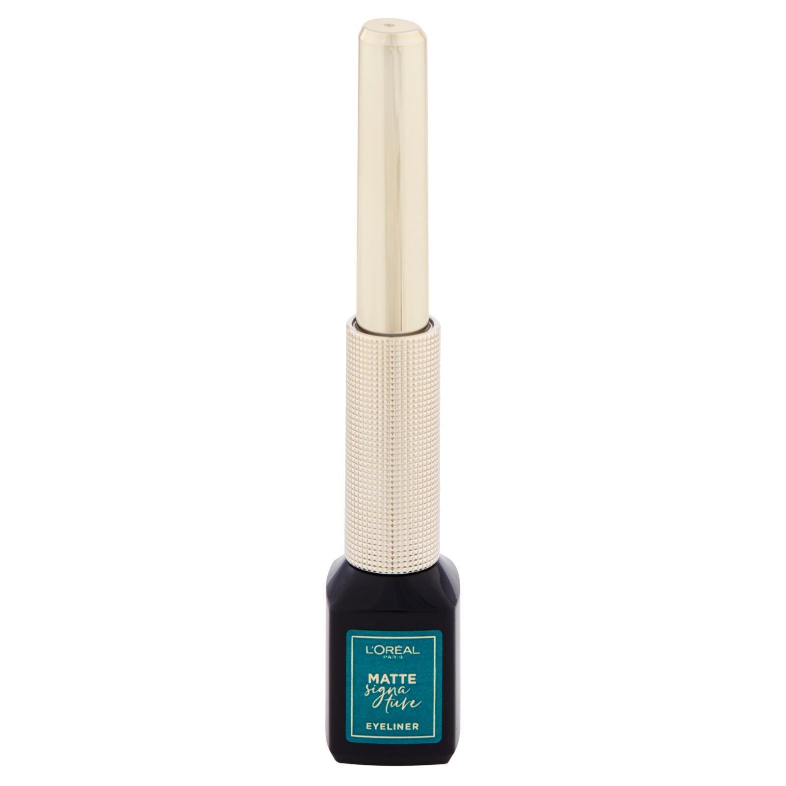 L'Oréal Paris Eyeliner Matte Signature, Pennellino in Feltro, Finish Extra Matte, Verde Smeraldo (25531844)