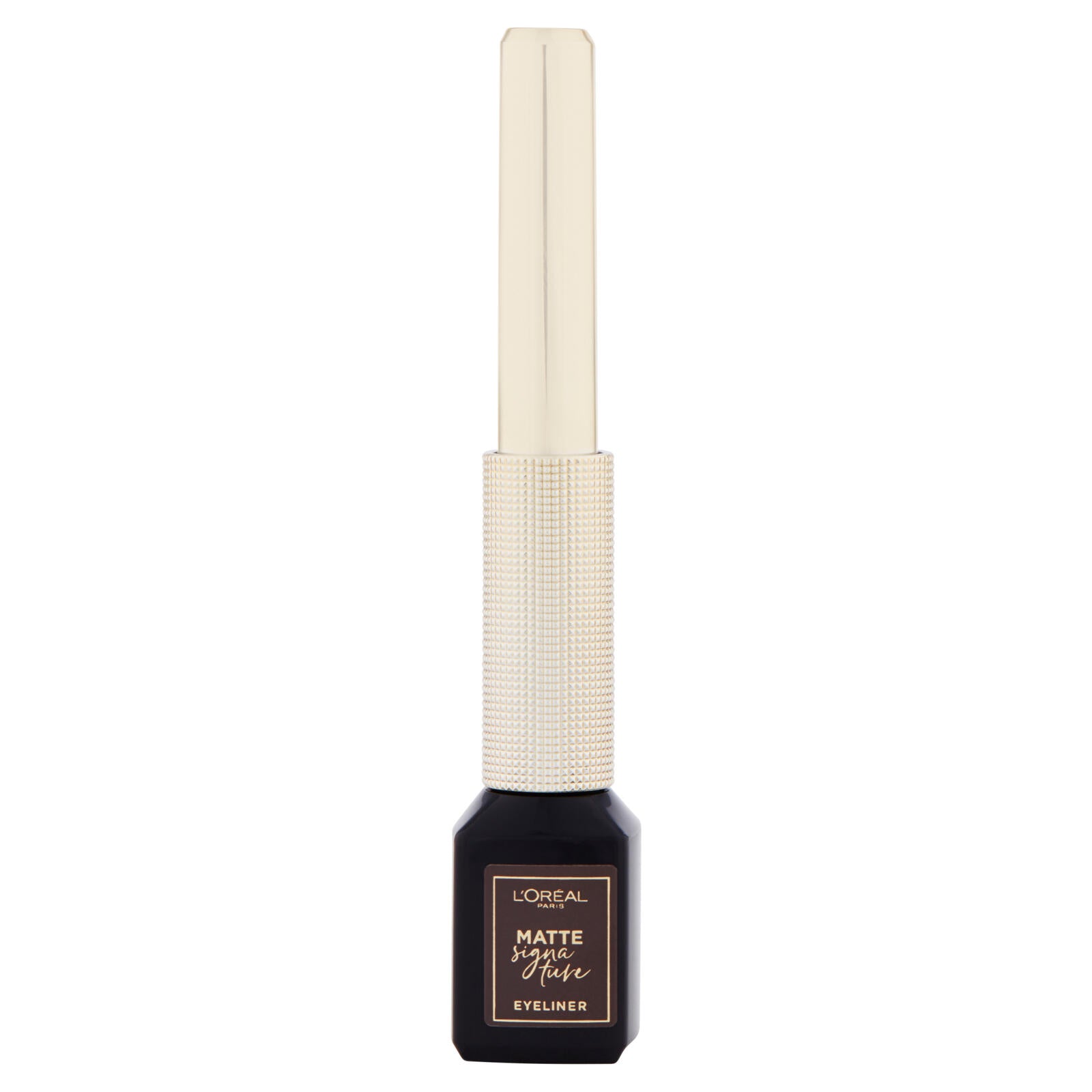 L'Oréal Paris Eyeliner Matte Signature, Pennellino in Feltro, Finish Extra Matte, Grigio (25531835)