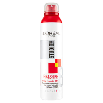 L'Oréal Paris Studio Line Fix&Shine 8 Spray fissante 24h 250 ml (25532198)