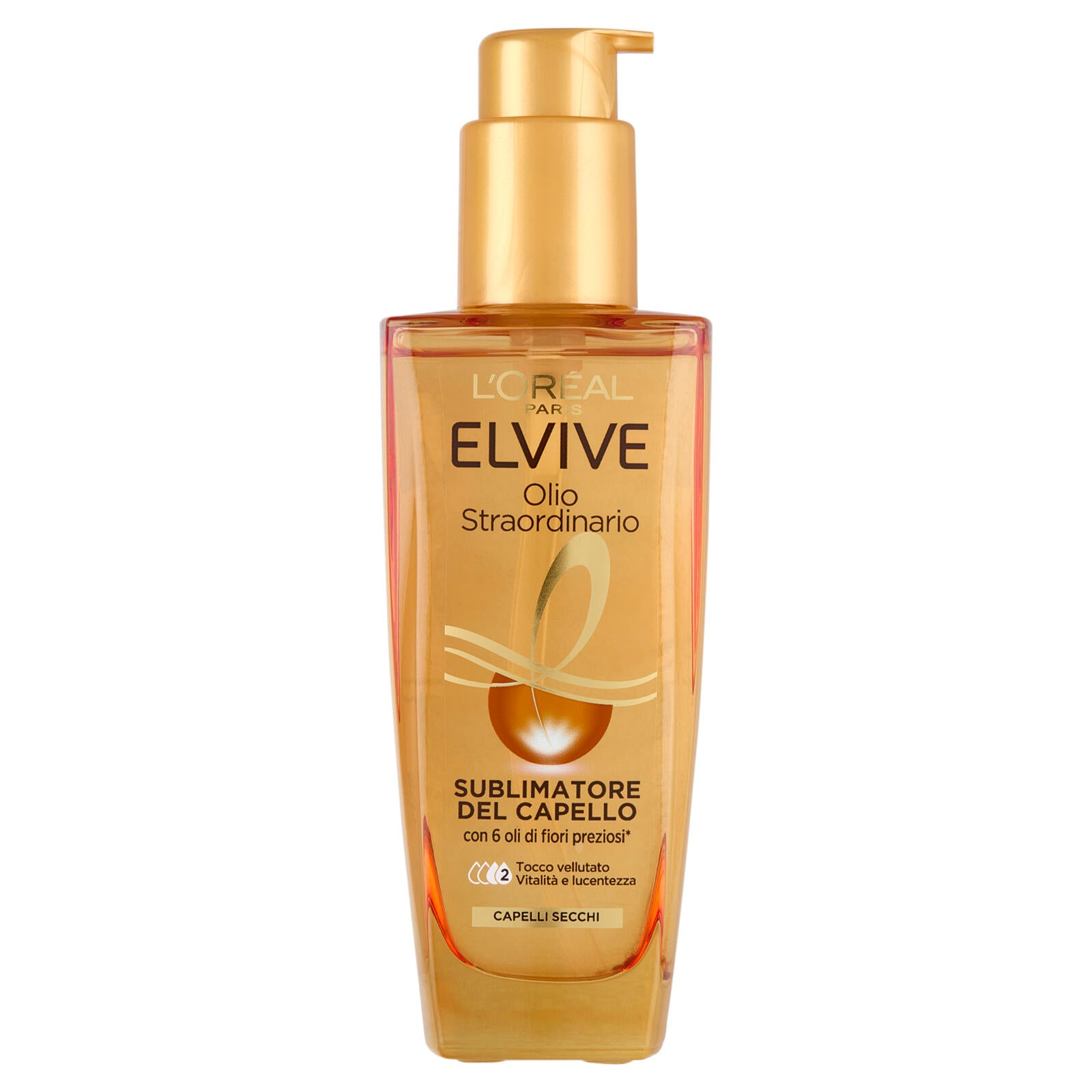 Elvive Olio Straordinario Sublimatore del Capello, per Capelli Secchi, 100 ml (25526228)