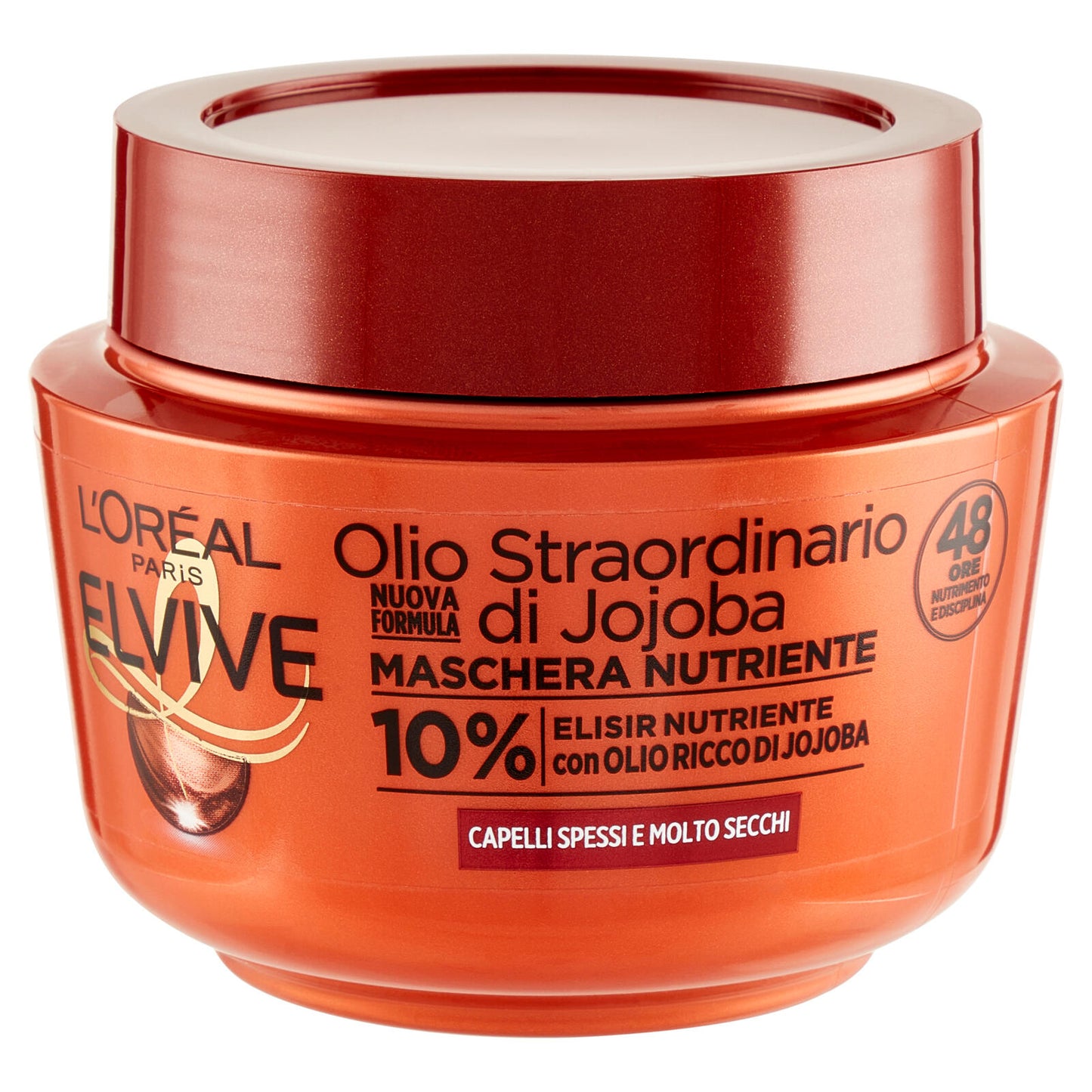 L'Oréal Paris Maschera Capelli Elvive Olio Straordinario, per Capelli Secchi o Spenti, 300 ml (25531967)