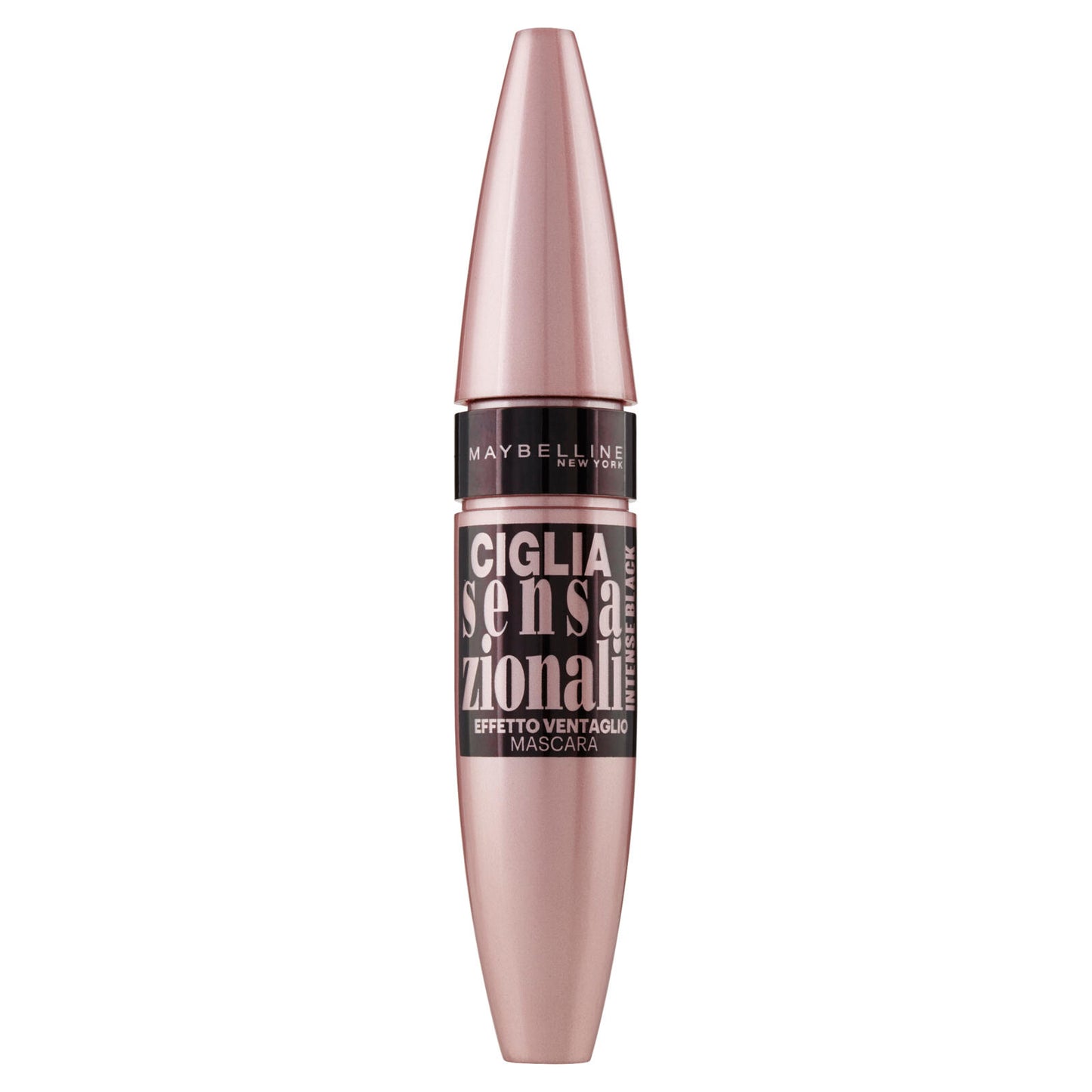 Maybelline New York Ciglia Sensazionali Intense Black - Mascara volume effetto ventaglio - Nero (25558612)