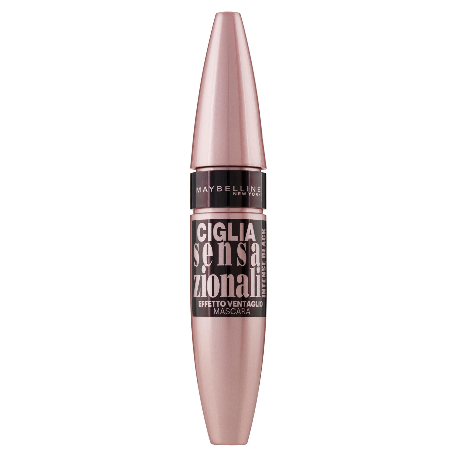 Maybelline New York Ciglia Sensazionali Intense Black - Mascara volume effetto ventaglio - Nero (25558612)