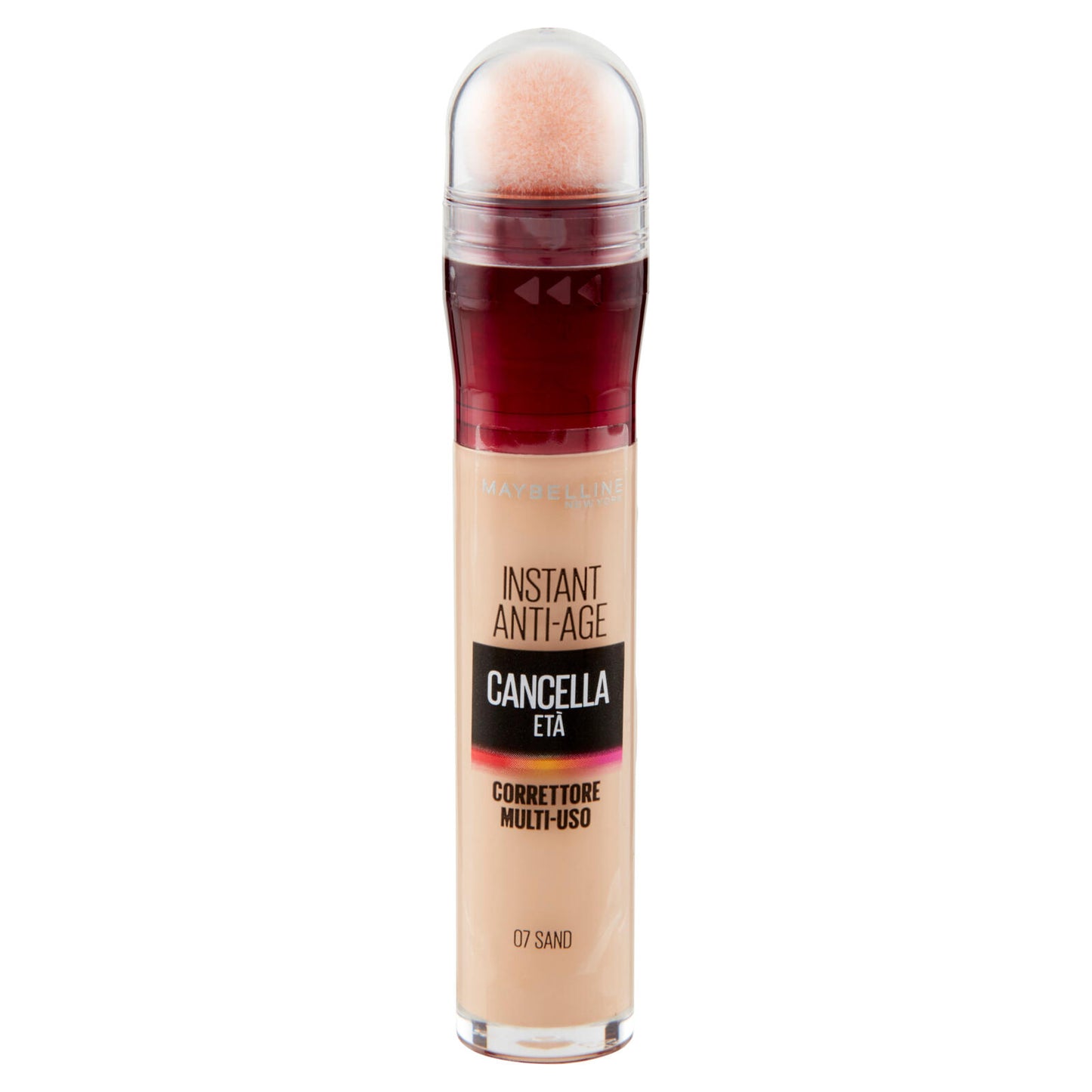 Maybelline New York Correttore Liquido Il Cancella Età, Copre Occhiaie e Piccole Rughe, 07 Sand (25558699)