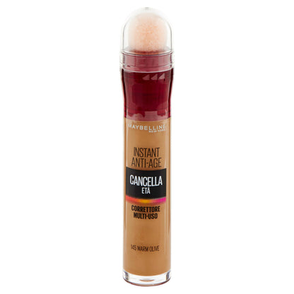Maybelline New York Correttore Liquido Il Cancella Età, 145 Warm Olive (25558697)