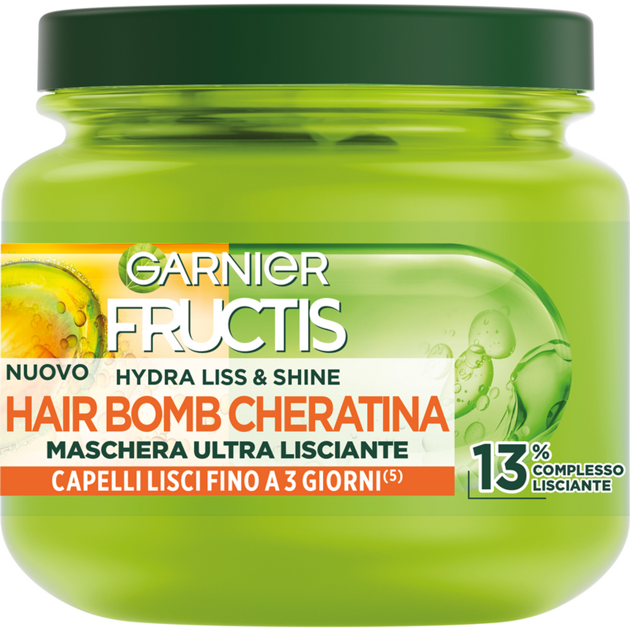 FRUCTIS - MASCHERA ULTRA LISCIANTE HAIR BOMB PER CAPELLI LISCI - 320 ML (25529990)