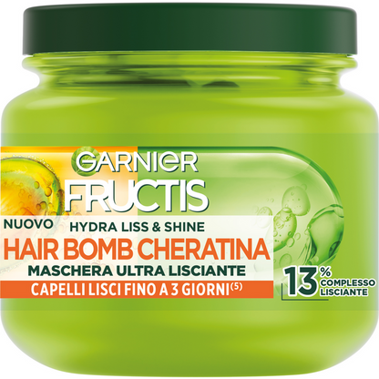 FRUCTIS - MASCHERA ULTRA LISCIANTE HAIR BOMB PER CAPELLI LISCI - 320 ML (25529990)