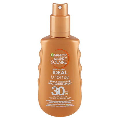 Garnier Ambre Solaire Ideal bronze Spray protettivo SPF30 150 ml (25530151)