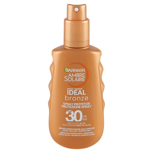 Garnier Ambre Solaire Ideal bronze Spray protettivo SPF30 150 ml (25530151)
