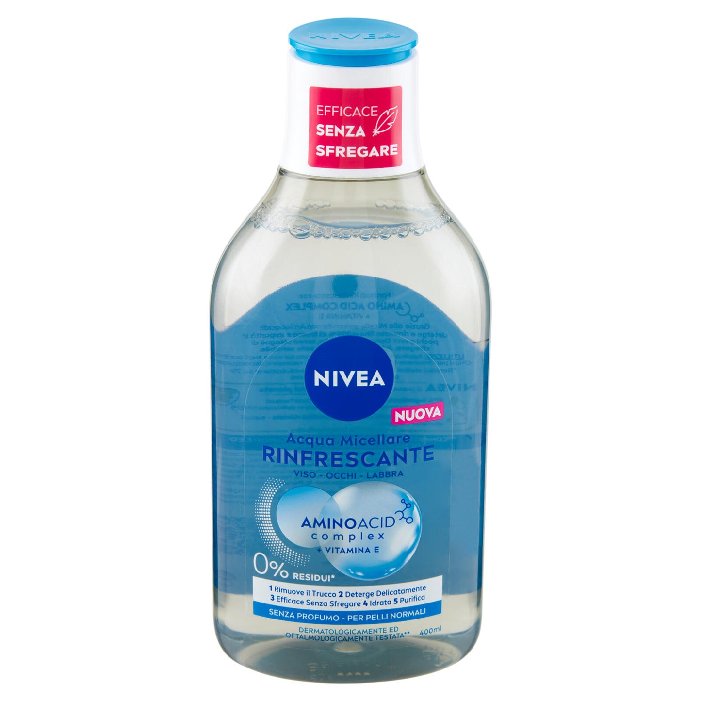 Nivea Acqua Micellare Rinfrescante per Pelli Normali 400 ml (25563244)