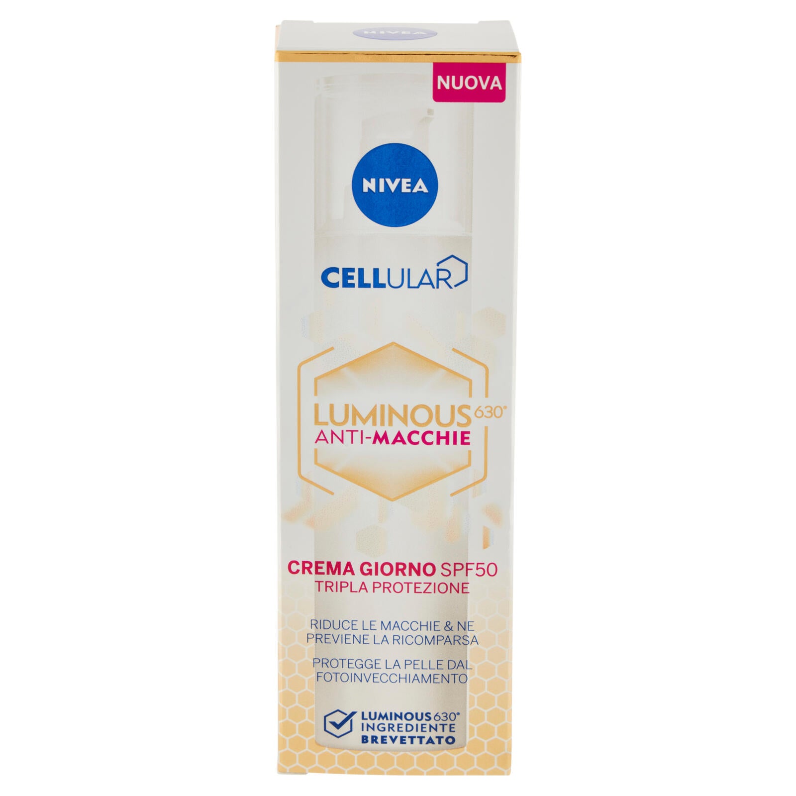 Nivea Cellular Luminous630 Anti-Macchie Crema Giorno SPF50 Tripla Protezione 40 ml (25563349)