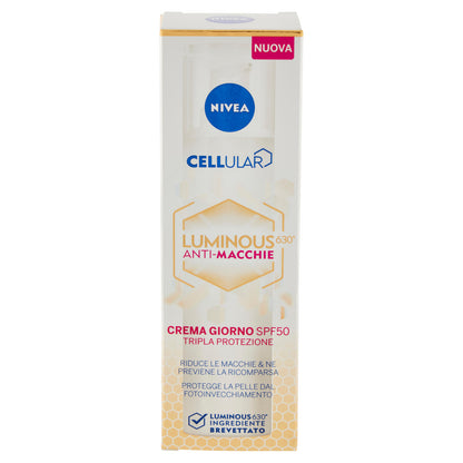 Nivea Cellular Luminous630 Anti-Macchie Crema Giorno SPF50 Tripla Protezione 40 ml (25563349)
