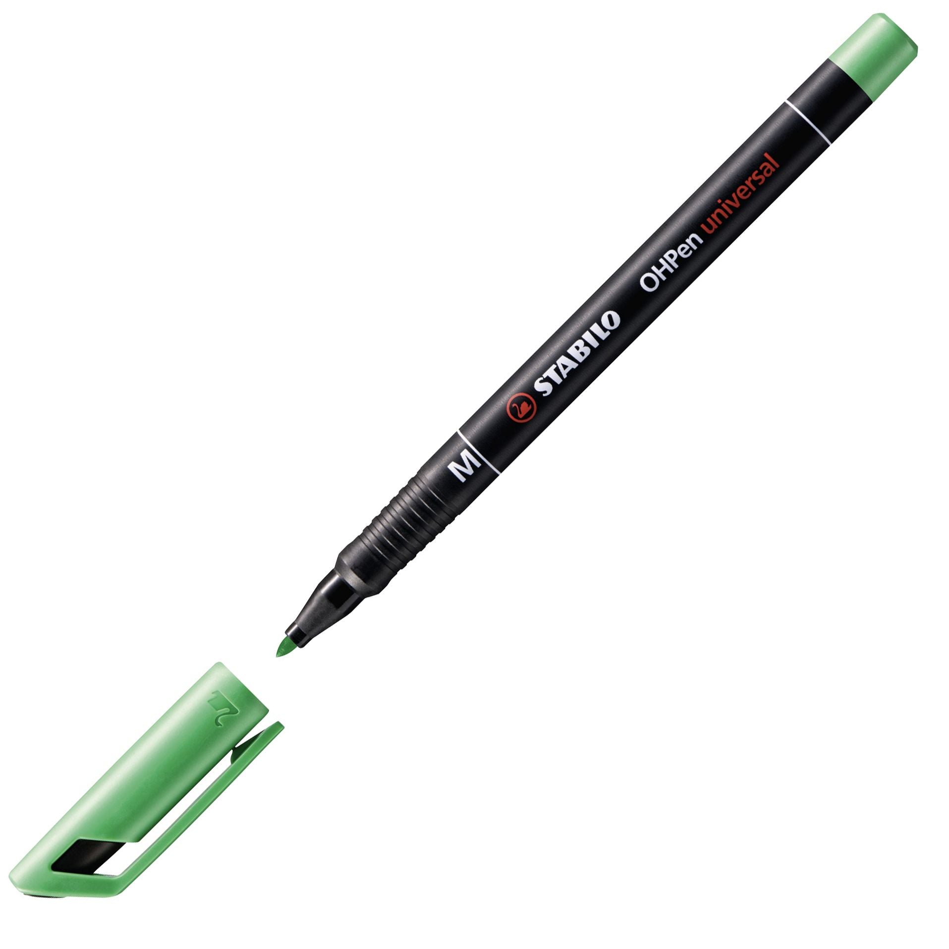 Marcatore - STABILO OHPen universal Permanente - Tratto Medio (1 mm) - Verde (25534244)