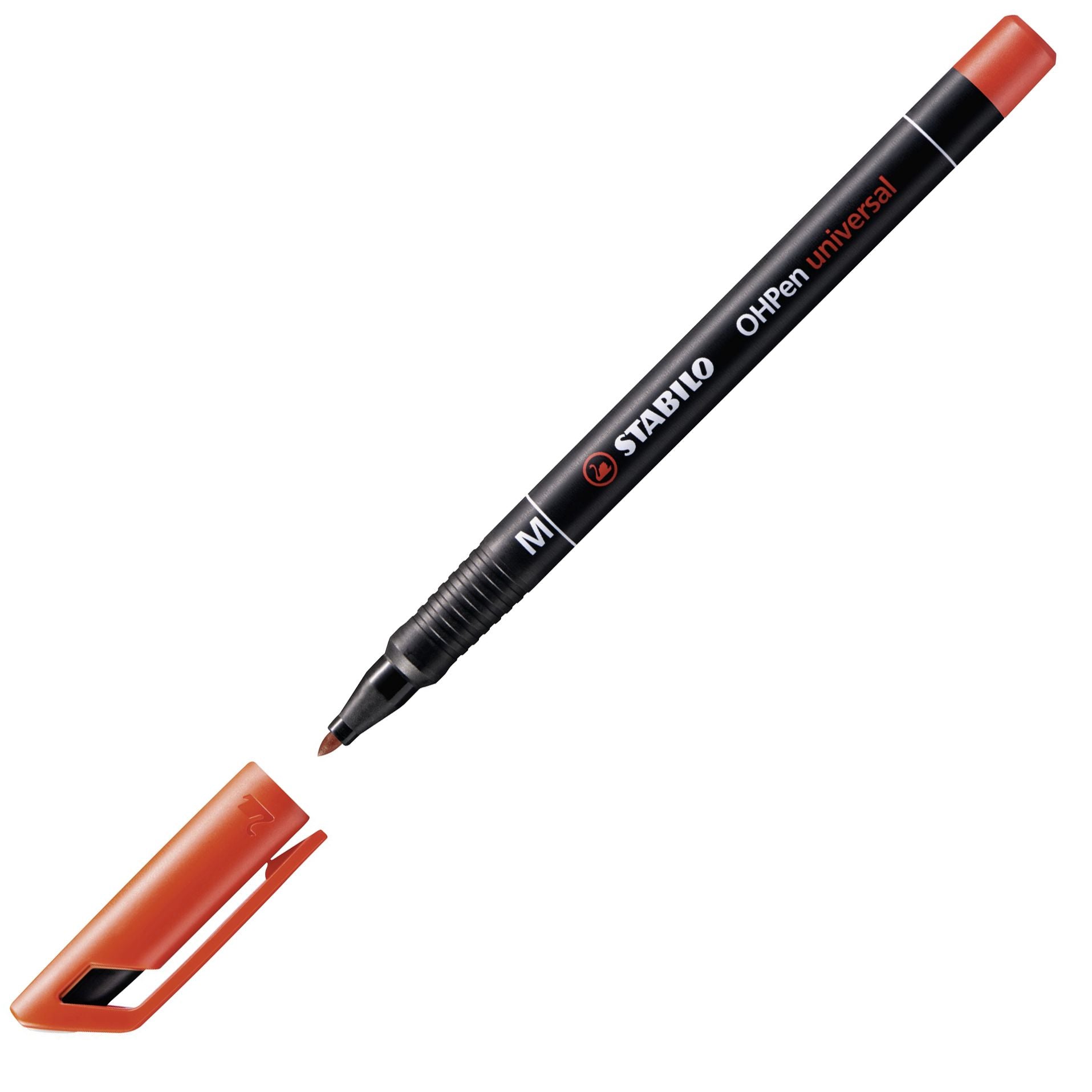 Marcatore - STABILO OHPen universal Permanente - Tratto Medio (1 mm) - Rosso (25534237)