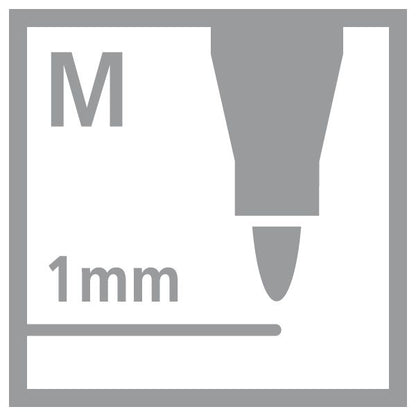 Marcatore - STABILO OHPen universal Permanente - Tratto Medio (1 mm) - Blu (25534226)