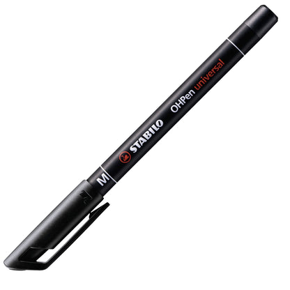 Marcatore - STABILO OHPen universal Permanente - Tratto Medio (1 mm) - Nero (25534229)