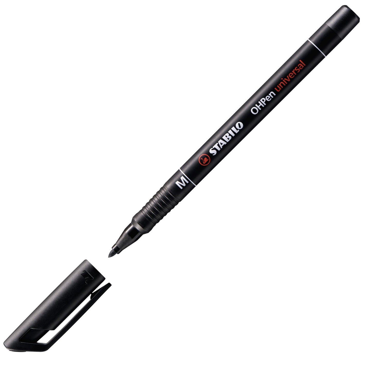 Marcatore - STABILO OHPen universal Permanente - Tratto Medio (1 mm) - Nero (25534230)
