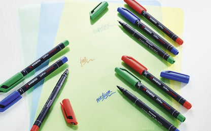 Marcatore - STABILO OHPen universal Permanente - Tratto Medio (1 mm) - Nero (25534232)