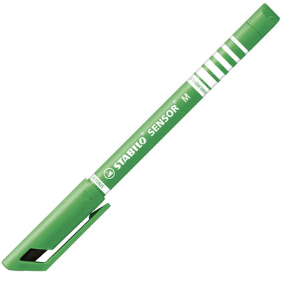 Fineliner con punta ammortizzata - STABILO SENSOR M - Tratto Medio (0,7 mm) - Verde (25529365)