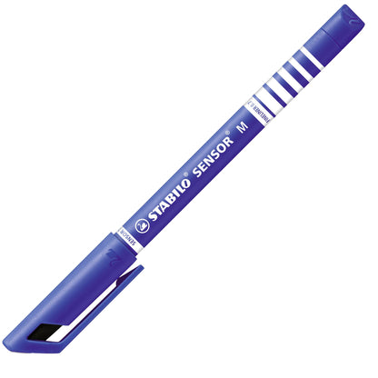 Fineliner con punta ammortizzata - STABILO SENSOR M - Tratto Medio (0,7 mm) - Blu (25529323)