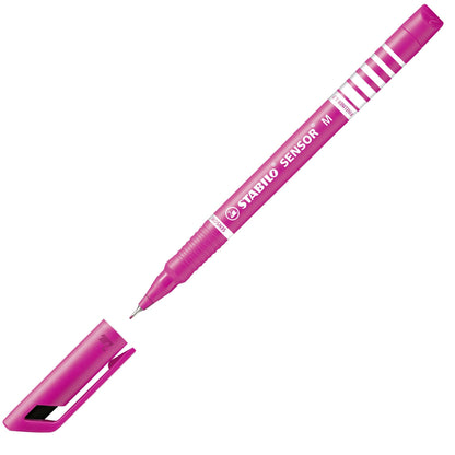 Fineliner con punta ammortizzata - STABILO SENSOR M - Tratto Medio (0,7 mm) - Rosa (25529341)