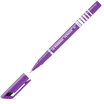 Fineliner con punta ammortizzata - STABILO SENSOR M - Tratto Medio (0,7 mm) - Lilla (25529327)