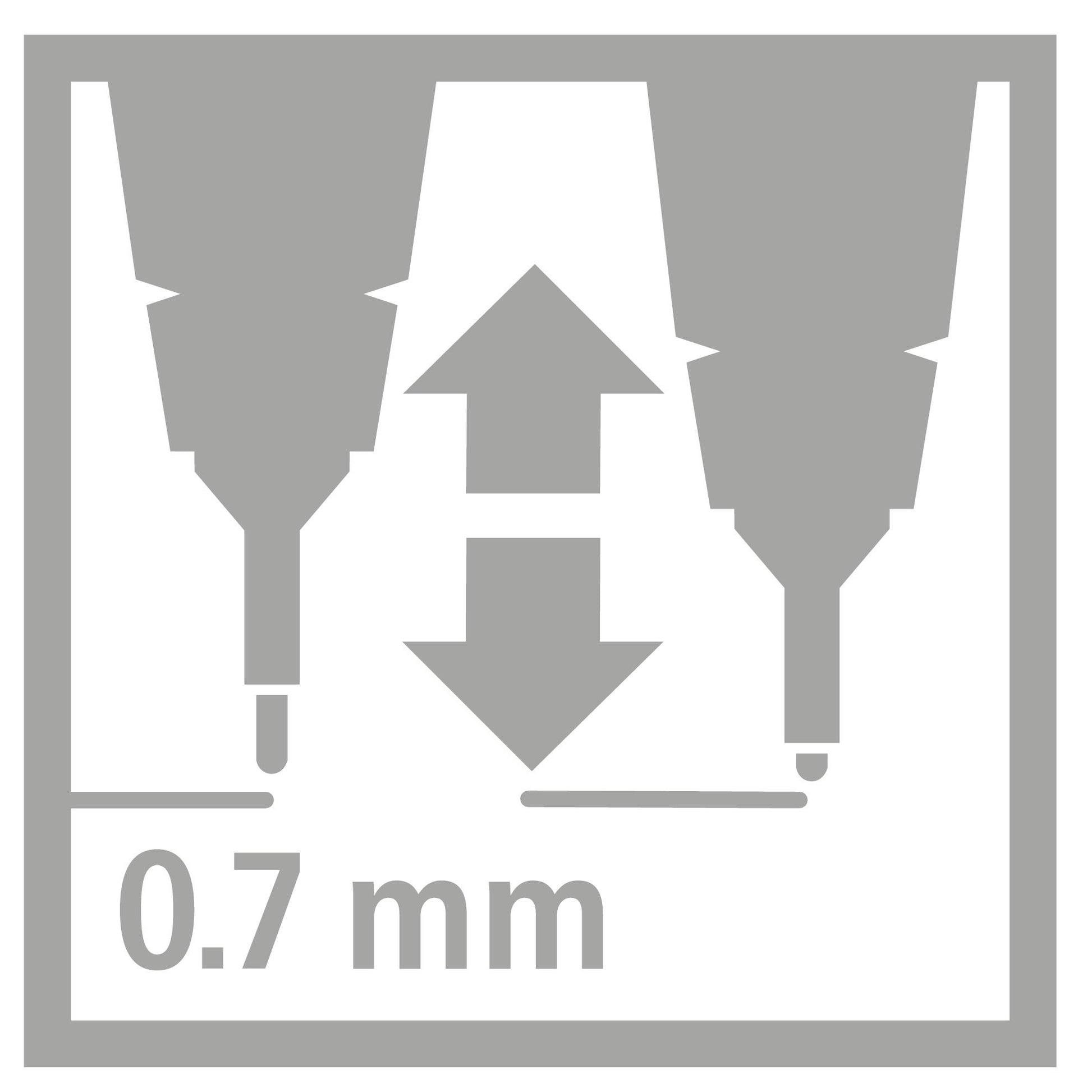 Fineliner con punta ammortizzata - STABILO SENSOR M - Tratto Medio (0,7 mm) - Lilla (25529329)