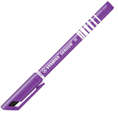 Fineliner con punta ammortizzata - STABILO SENSOR M - Tratto Medio (0,7 mm) - Lilla (25529331)