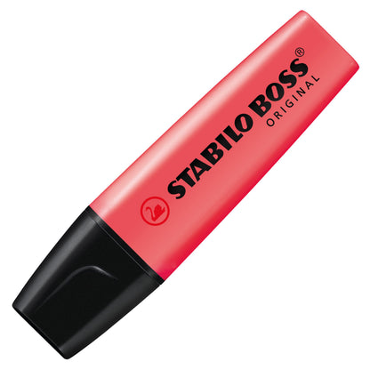 Evidenziatore - STABILO BOSS ORIGINAL - Rosso (25526690)