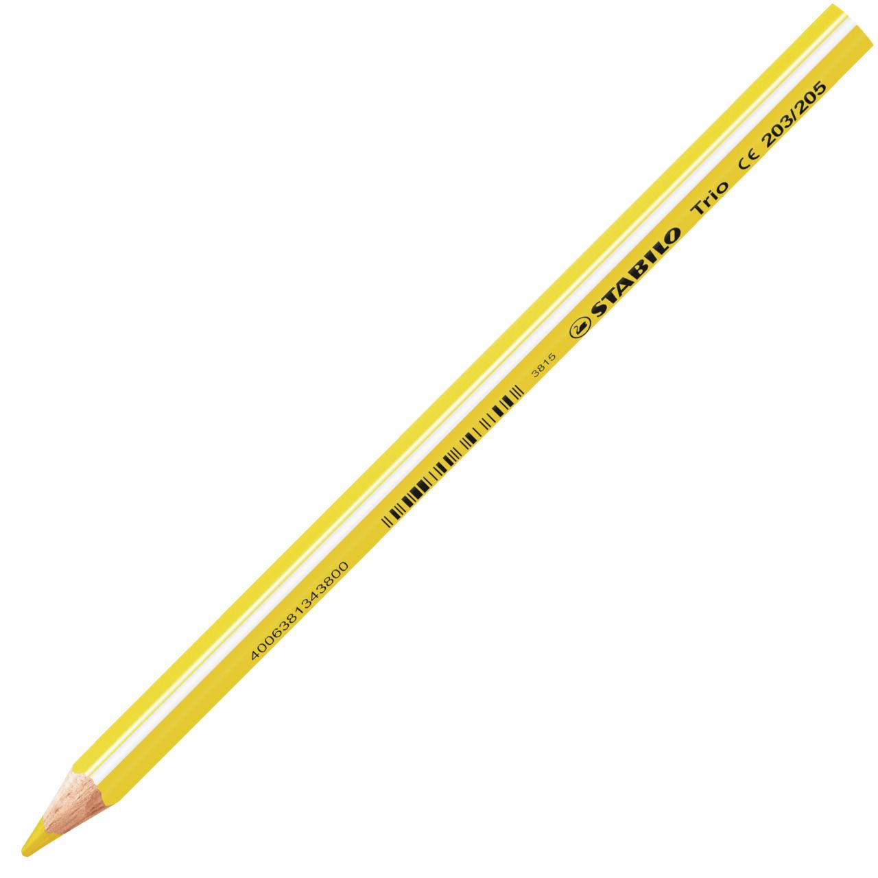 Matita colorata triangolare - STABILO Trio thick - Giallo (25544883)