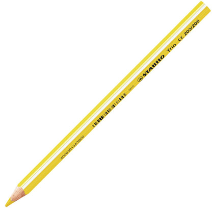 Matita colorata triangolare - STABILO Trio thick - Giallo (25544883)