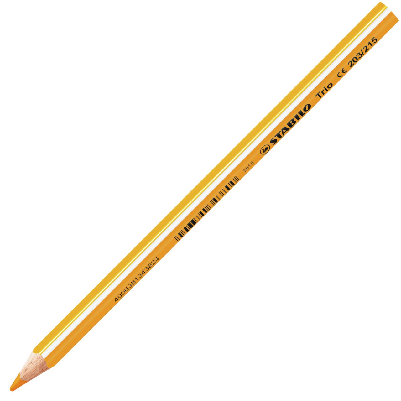 Matita colorata triangolare - STABILO Trio thick - Giallo arancione (25544890)