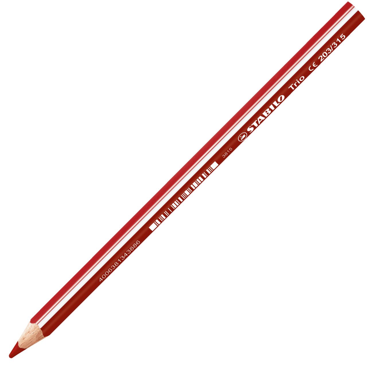 Matita colorata triangolare - STABILO Trio thick - Rosso ciliegia (25544939)
