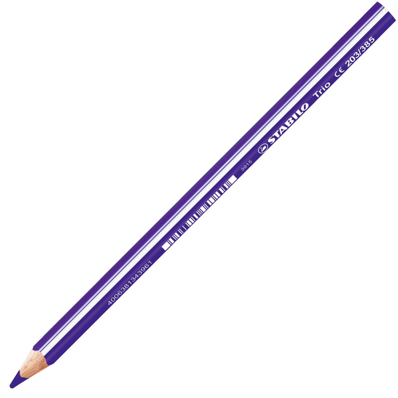 Matita colorata triangolare - STABILO Trio thick - Blu viola (25544876)