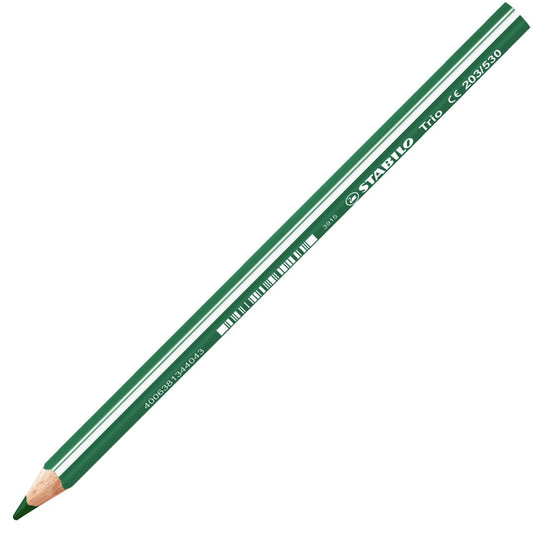 Matita colorata triangolare - STABILO Trio thick - Verde (25544947)