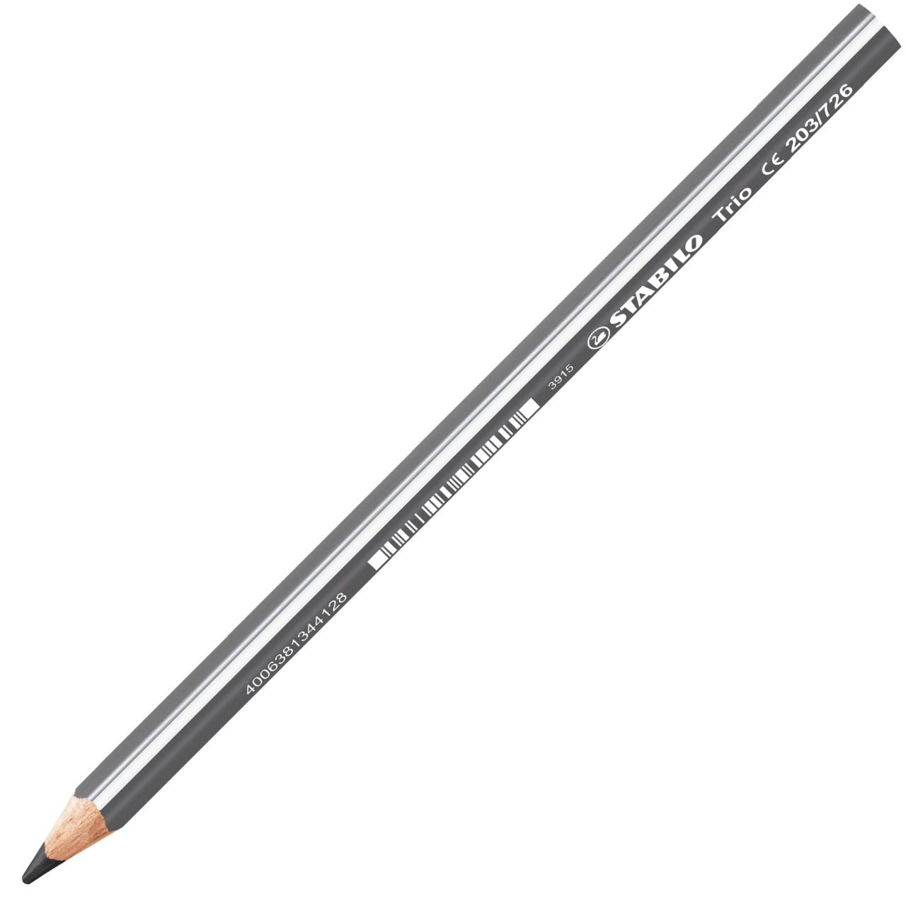 Matita colorata triangolare - STABILO Trio thick - Grigio (25544897)
