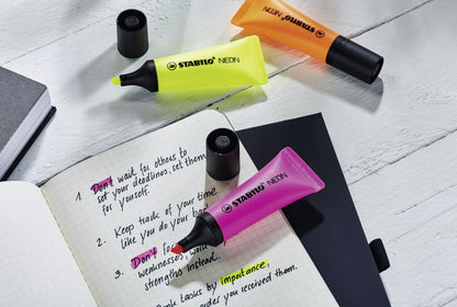 Evidenziatore - STABILO NEON - Verde (25527041)