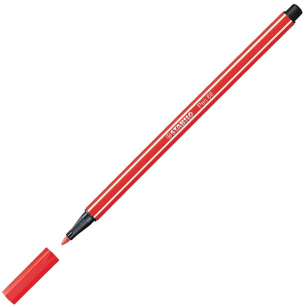 Pennarello Premium - STABILO Pen 68 - Rollerset con 25 Colori assortiti (25573862)