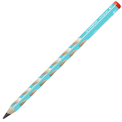 Matita Ergonomica triangolare - STABILO EASYgraph per Destrimani in Azzurro - Gradazione HB (25544975)