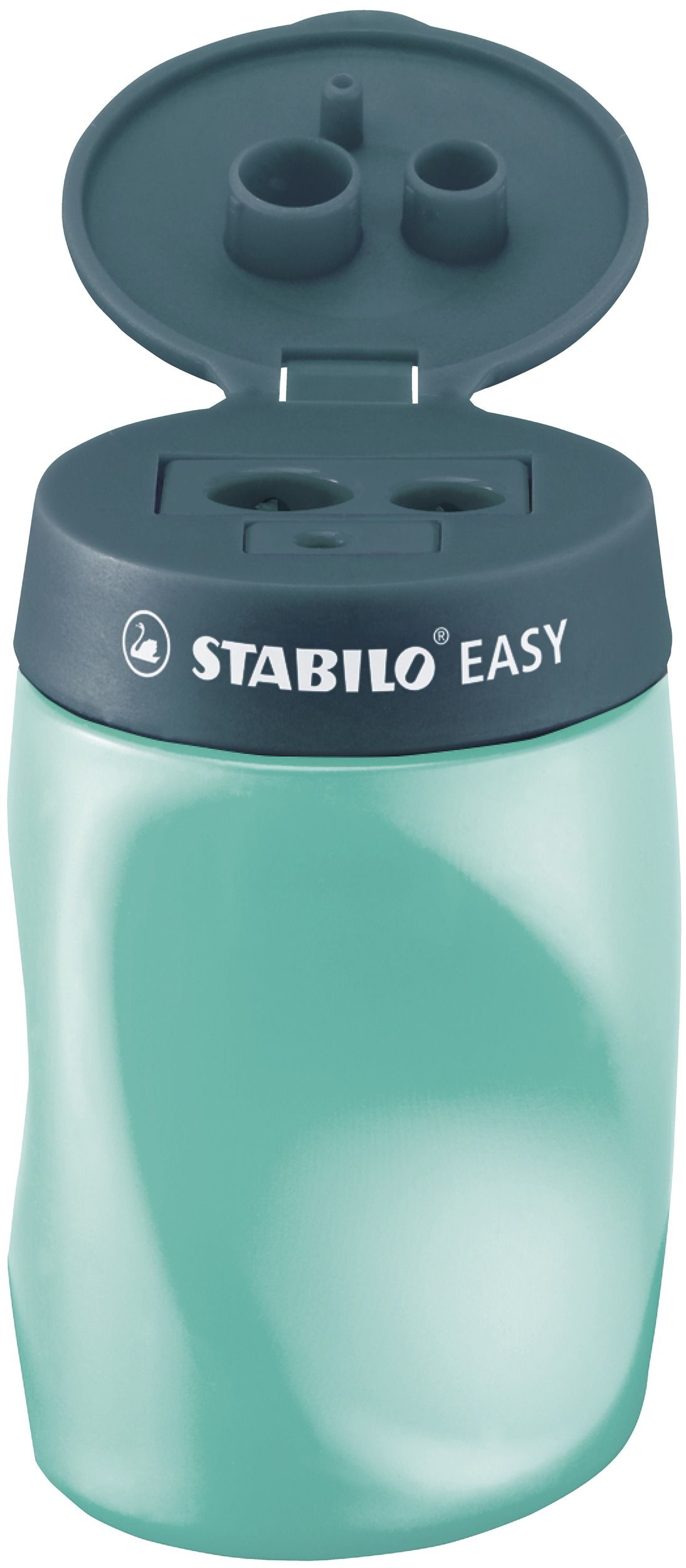 Temperamatite Ergonomico - STABILO EASYtemperino per Mancini - Petrolio (25610246)