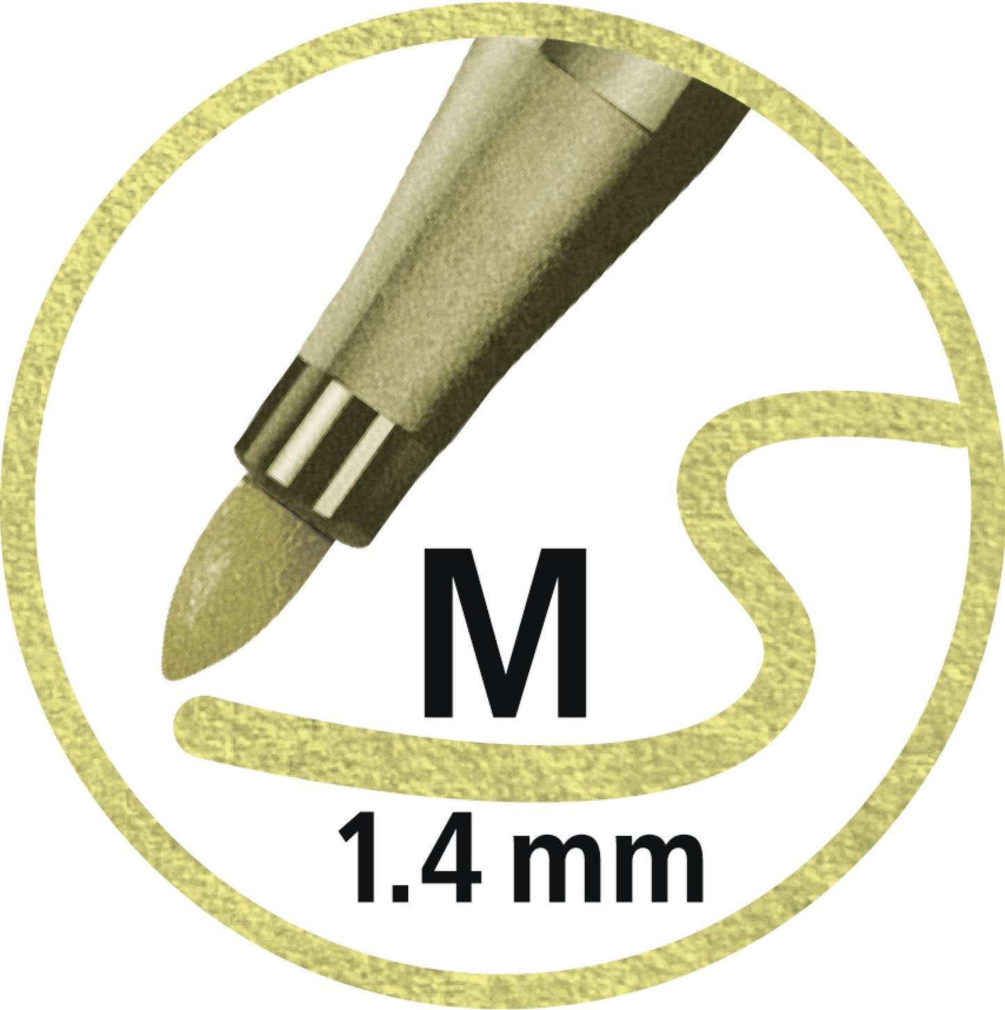 Pennarello Premium Metallizzato - STABILO Pen 68 metallic - Argento (25577013)